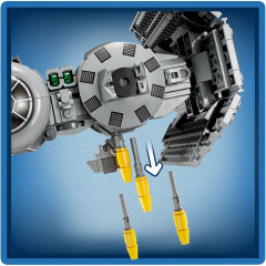 Конструктор Star Wars 75347 СИД бомбардировщик. TIE Bomber - Фото 8