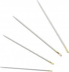 Иглы для шитья с золотым ушком №5-10 - Фото 1
