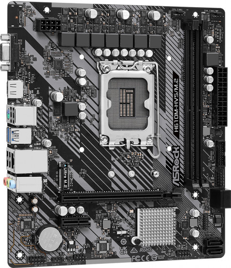 Материнская плата ASRock H610M-HVS/M.2