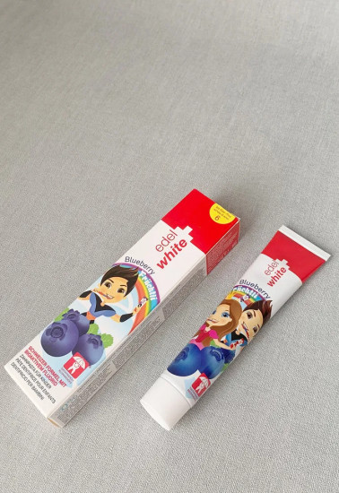 Зубная паста детская «Fruchtli Blueberry»