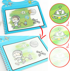 Раскраска с водным маркером  «Космос» - Фото 5