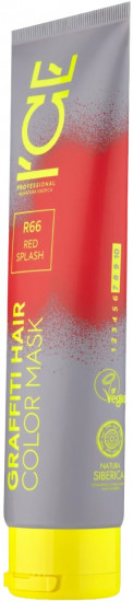 Маска для волос тонирующая «Graffiti hair», оттенок R66 Red Splash