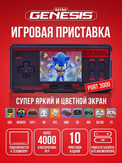 Игровая приставка портативная Family Pocket