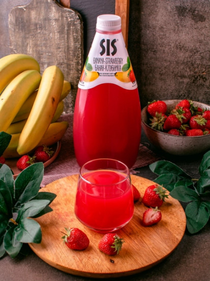 Нектар «Банан-клубника»