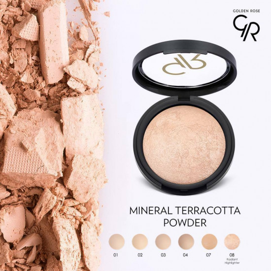 Пудра для лица «Mineral terracotta», оттенок 02