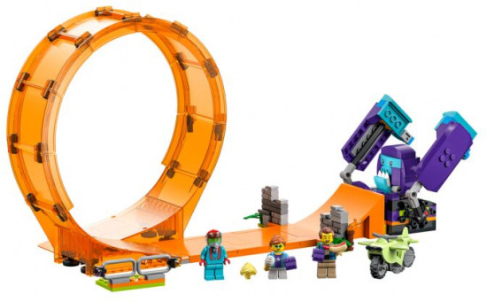 Конструктор LEGO® 60338 Трюковая петля Сокрушительный шимпанзе