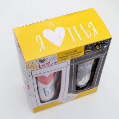 Набор термостаканов «Идеальная пара. Любовь» - Фото 4