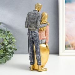 Сувенир «Влюблённая парочка и сердце» - Фото 2