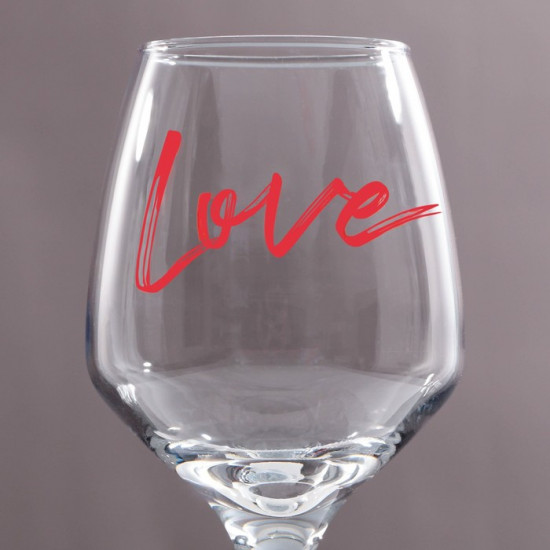 Бокал для вина «Love»