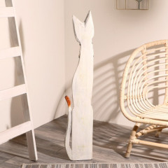 Сувенир «Кошка с золотыми бабочками и зеркальным сердцем» - Фото 3