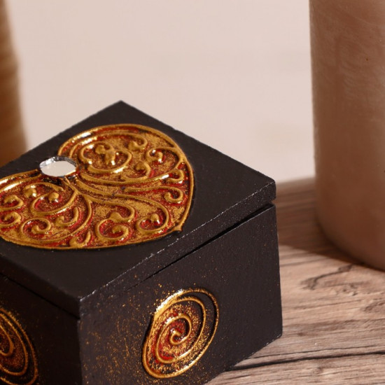 Шкатулка декоративная «Сердечко»