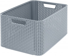 Корзинка ротанг с ручками (размер L) - Фото 1