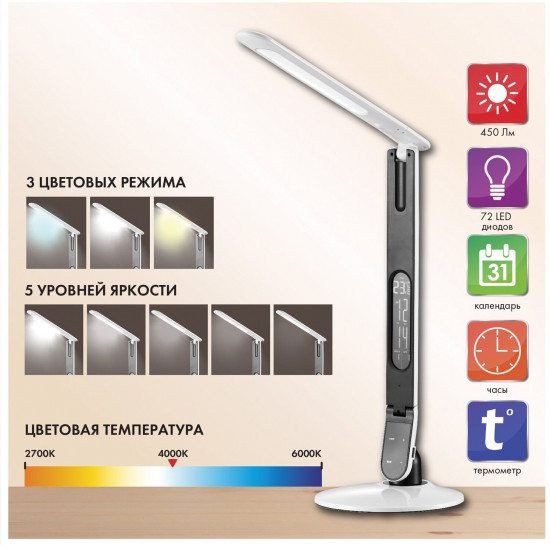 Лампа настольная Sonnen BR-898A