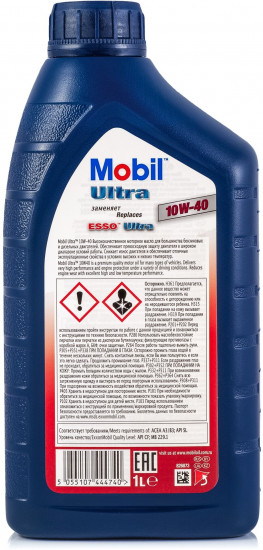 Моторное масло Mobil Ultra 10W-40