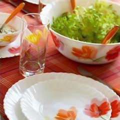 Селедочница Flowerly, диаметр 22 см - Фото 1