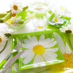 Салатник Carine Paquerette Green, диаметр 16 см - Фото 1