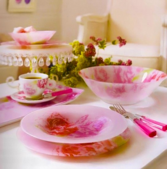 Салатник Pastel Pink