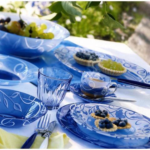 Блюдо овальное Plenitude Blue