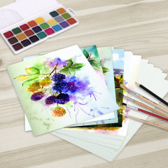 Папка для акварели «Беседка в парке» - Фото 3