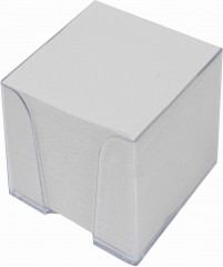 Блок для записей в прозрачной подставке - Фото 1