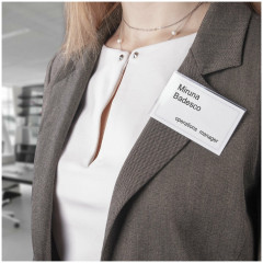 Набор бейджей горизонтальных - Фото 4