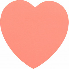 Блок самоклеящийся «Сердце» - Фото 1