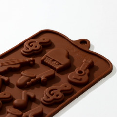 Форма для льда и кондитерских украшений «Музыкальные инструменты» - Фото 2