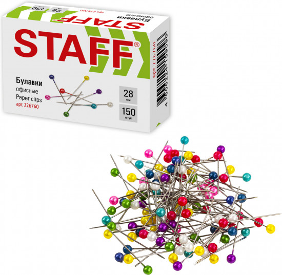 Булавки канцелярские