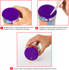 Набор глиттеров фигурных с дозатором - Фото 2