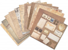 Набор бумаги для скрапбукинга «В стиле ретро» - Фото 5