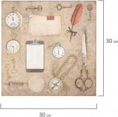 Набор бумаги для скрапбукинга «В стиле ретро» - Фото 7