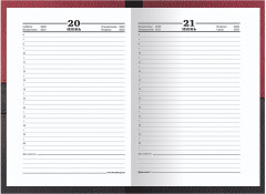 Ежедневник «Кожа бордо» - Фото 2