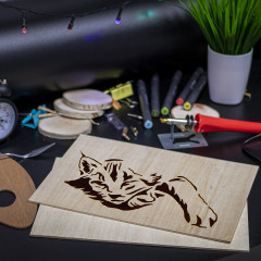 Набор заготовок деревянных для творчества - Фото 5