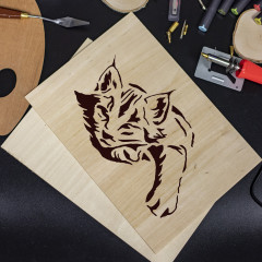 Набор заготовок деревянных для творчества - Фото 7