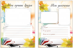 Набор вкладышей для портфолио школьника - Фото 5