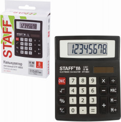 Калькулятор настольный STF-8008 - Фото 2