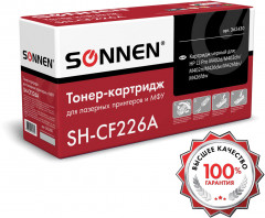 Картридж для принтера SH-CF226A, цвет черный - Фото 1