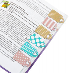 Закладки для книг магнитные  с высечкой «Cat yoga» - Фото 3