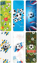 Закладки для книг магнитные с высечкой «Football» - Фото 1