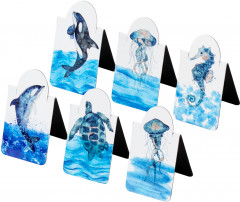 Закладки для книг магнитные с высечкой «Marine life» - Фото 4