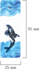 Закладки для книг магнитные с высечкой «Marine life» - Фото 6