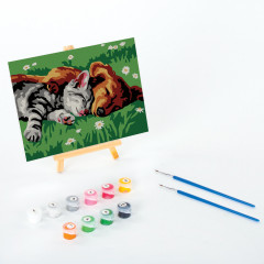 Картина по номерам «Лучшие друзья» - Фото 2