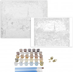 Картина по номерам «Париж» - Фото 3