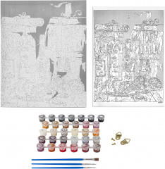 Картина по номерам «Винный погребок» - Фото 3