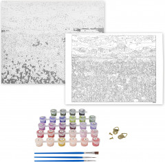 Картина по номерам «Горный пейзаж» - Фото 3