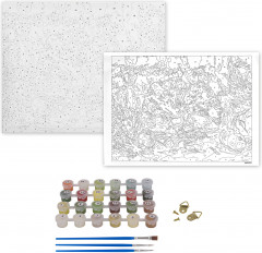 Картина по номерам «Ёжик» - Фото 3