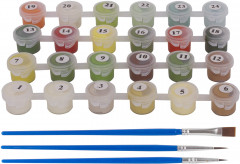 Картина по номерам «Ёжик» - Фото 6