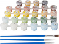 Картина по номерам «Лошади на лугу» - Фото 6