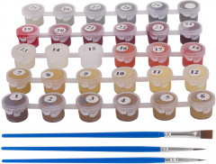 Картина по номерам «Маковое поле» - Фото 6