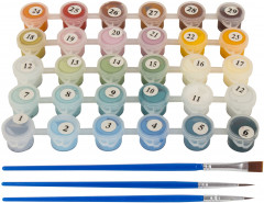 Картина по номерам «На прогулке с мамой» - Фото 6